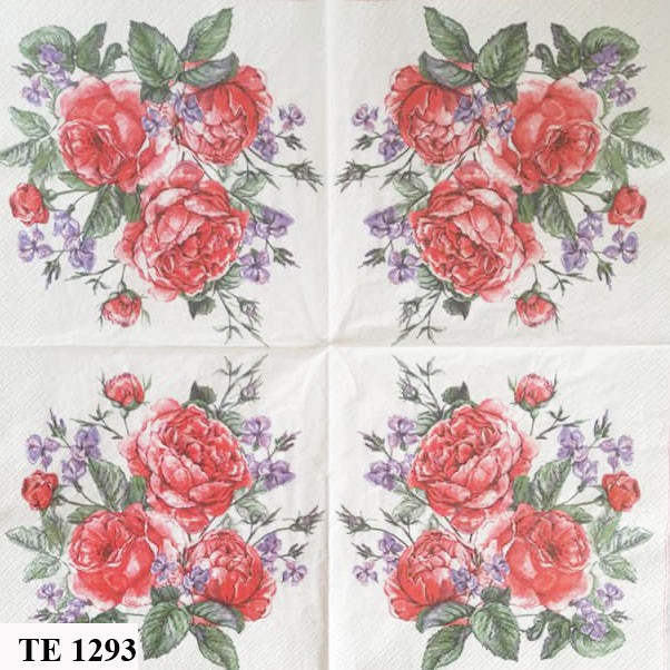 TISU NAPKIN DECOUPAGE EROPAH 33X33 CM TE 1293 TTS