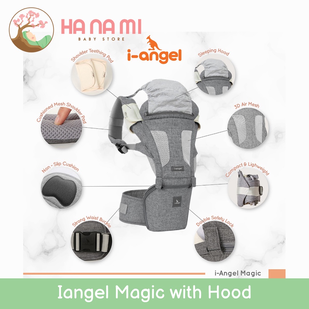 I-Angel Magic With Hood / Gendongan Bayi