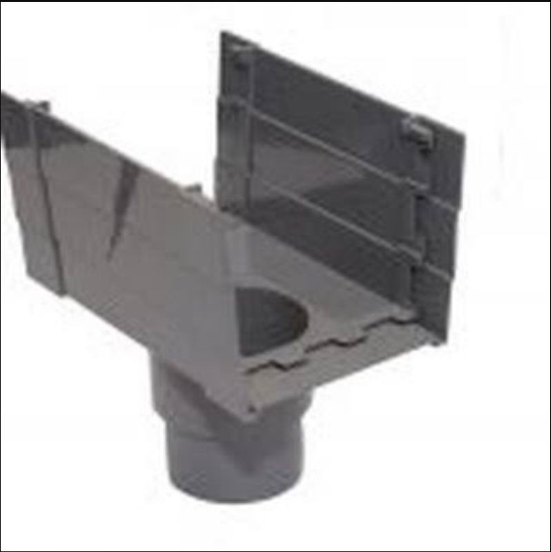 corong talang air kotak pvc power gutter outlet