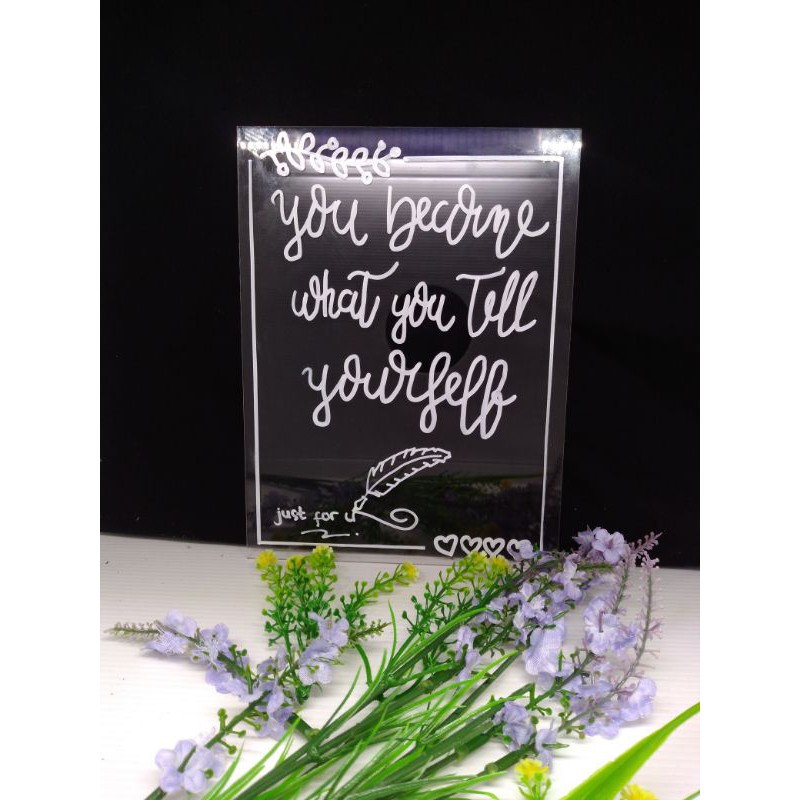 

Acrylic Custom Lettering
