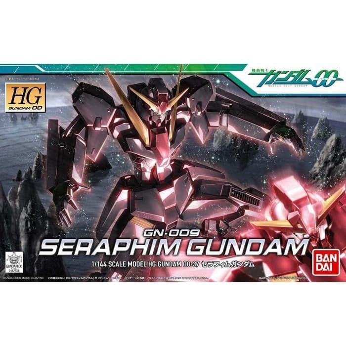 BANDAI 1/144 HG 00 Seraphim Gundam GN-009 - 00 Gundam
