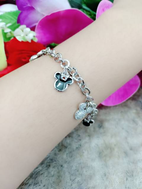 Gelang Mickey hitam