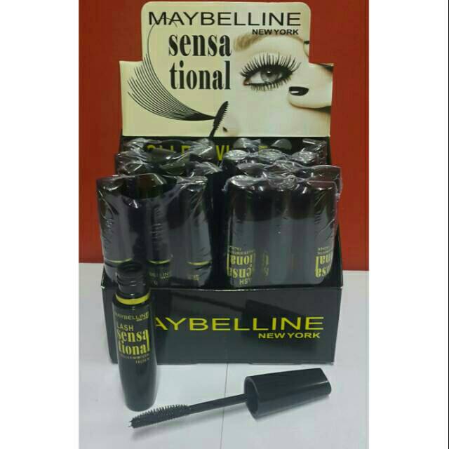 Maybeline sensa tional hitam 24 pcs