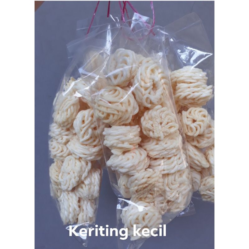 

kerupuk keriting kecil