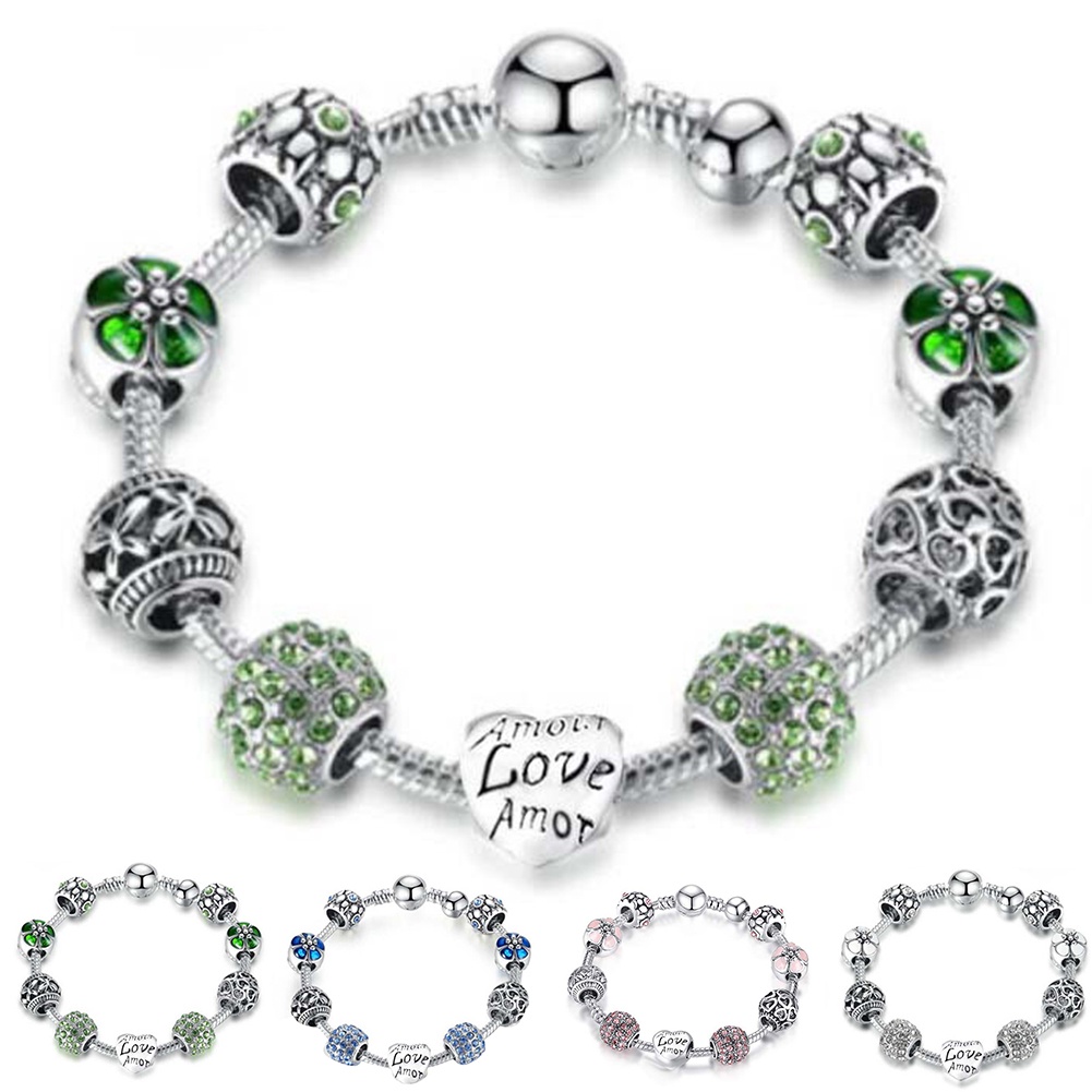 Hu Hu Hu Hu Hu Alat Bantu Pasang Kacamata♡ Gelang Bangle Cuff Wanita Desain Bunga Hias Berlian Imitasi Untuk Pernikahan