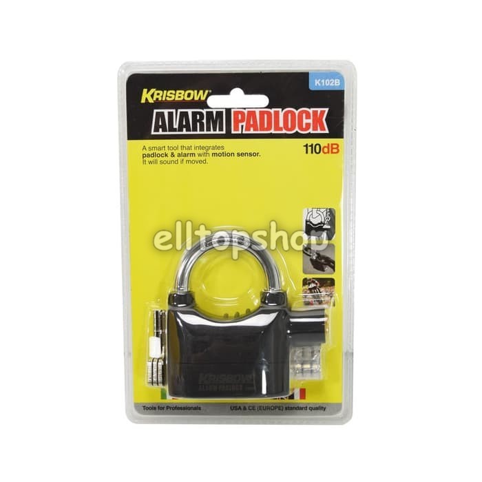 GEMBOK DENGAN ALARM DENGAN KUNCI KHUSUS KRISBOW