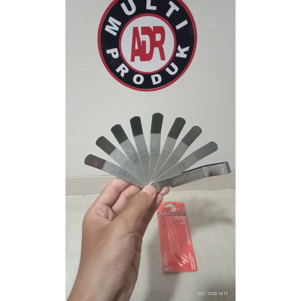 FULLER BENGKOK BLADES HIGH PRECISION FEELER 13 pcs GAUGE GRIP ON