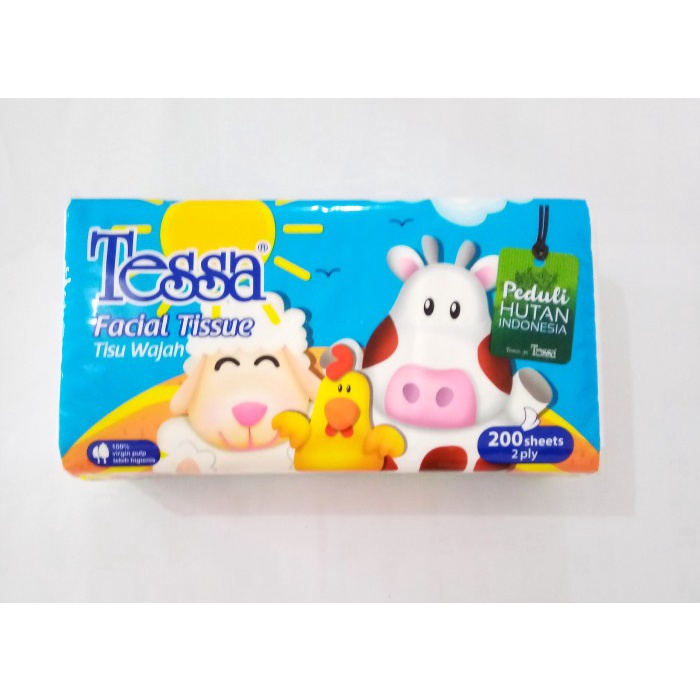 Tissue Tessa TP-06 Facial 200 Sheets barcode 8992931005068