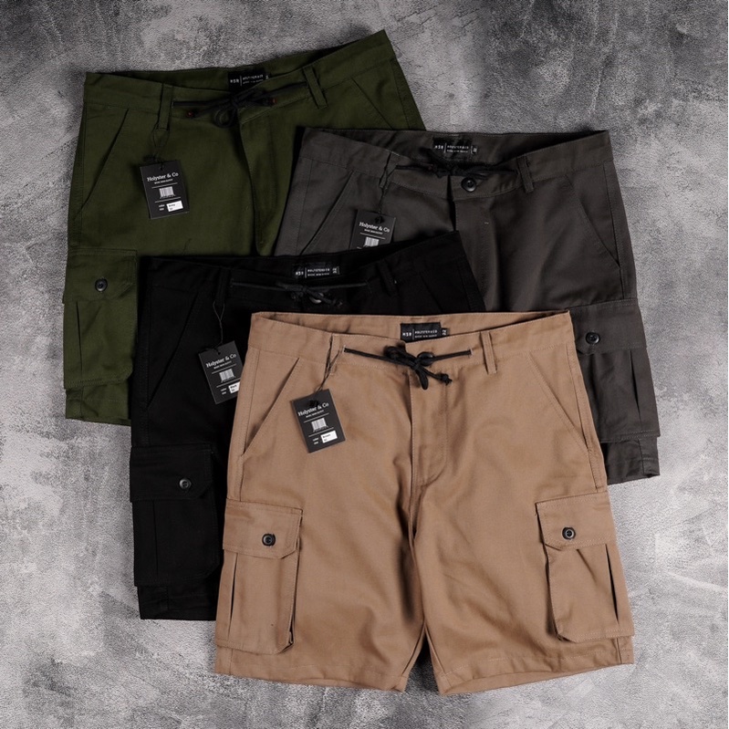 Celana Cargo Pendek basic / kargo distro 100k