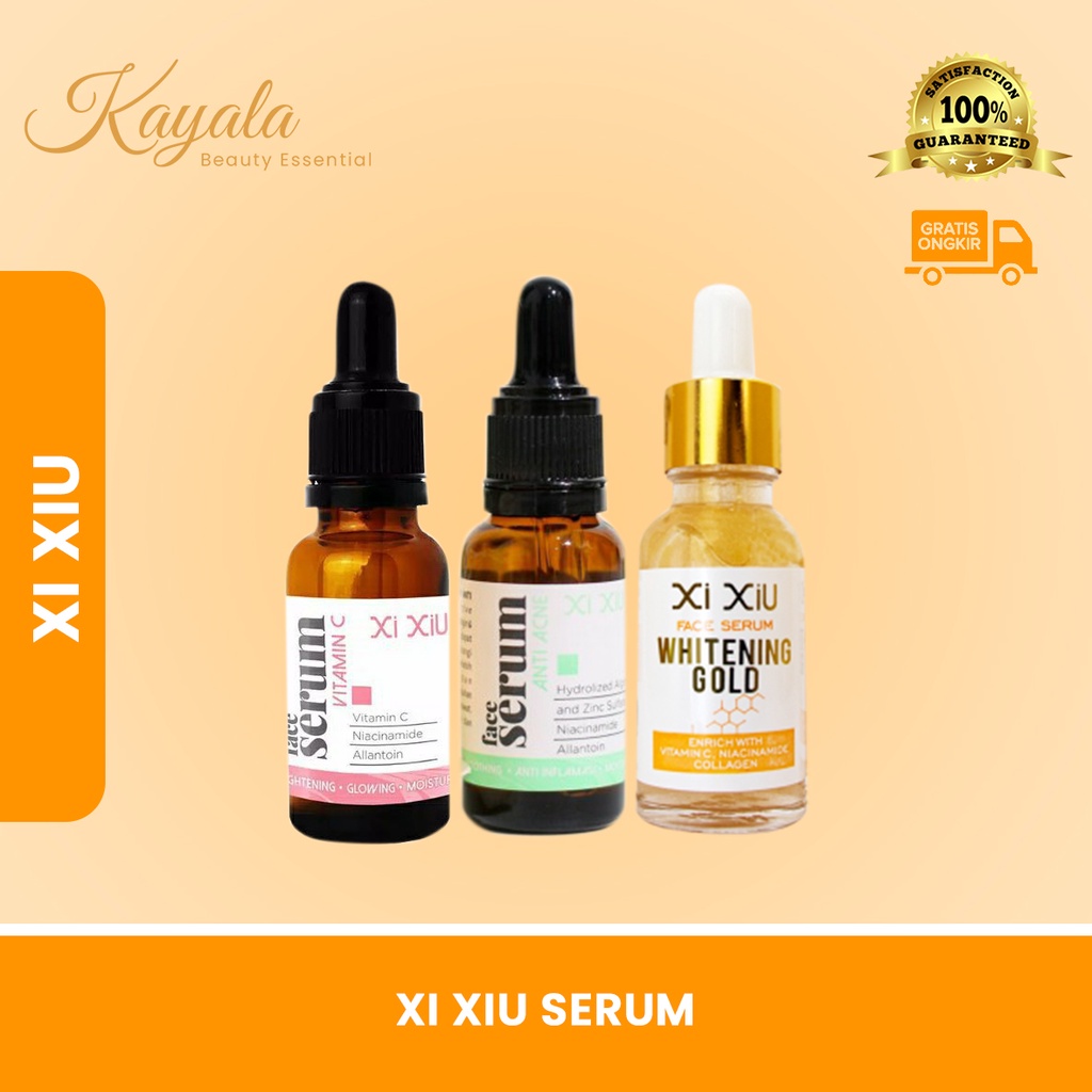 XI XIU Serum - Face Serum Xi Xiu - Xi Xiu Serum Anti Acne - Xi Xiu Serum Vitamin C - Xi Xiu Serum Wh
