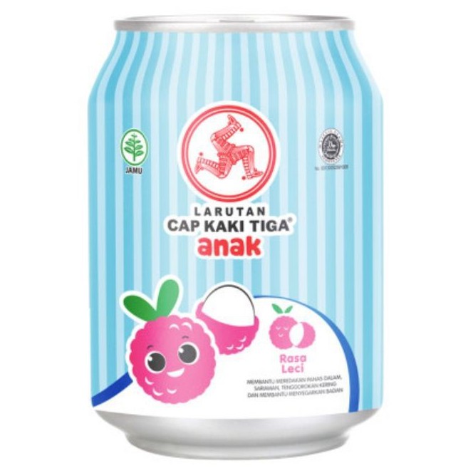 Larutan Kaki Tiga Anak Can 250 ml (KI)