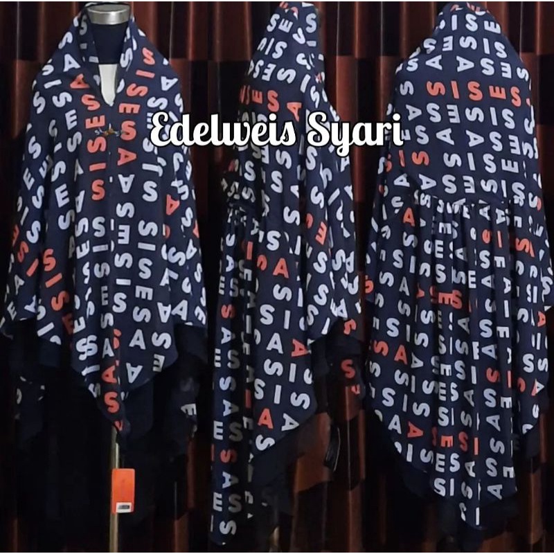 SALE NEW KHIMAR SISESA KANAFA BLACK