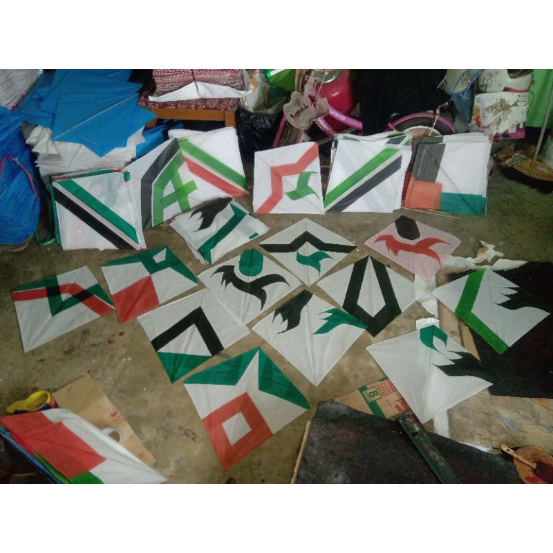 Layangan Aduan seot hore" Bandung  paket 50.pcs