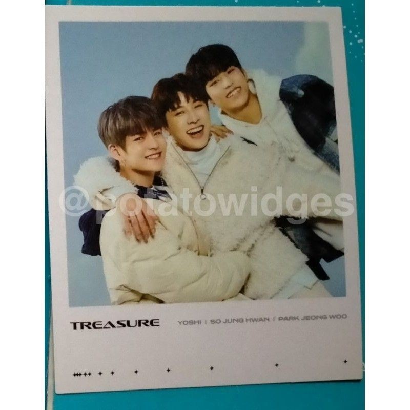 polaroid Treasure First Full album unit Jeongwoo Yoshi Junghwan