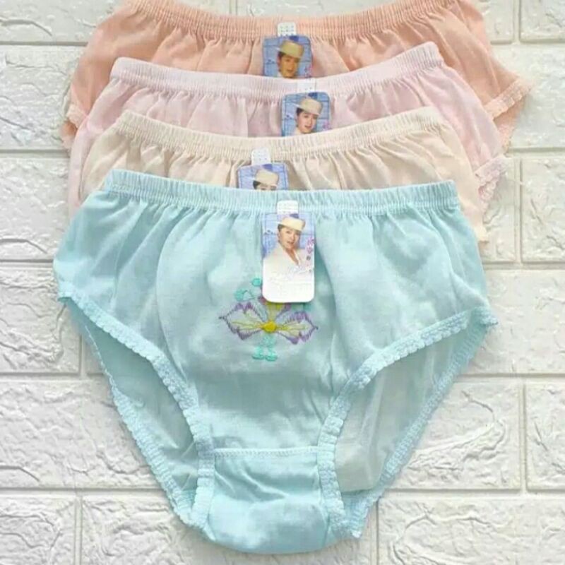 GROSIR 1 LUSIN Celana Dalam CD Sempak Daleman Wanita Sexy Remaja dan Dewasa Polos Bordil COD ALEXAST