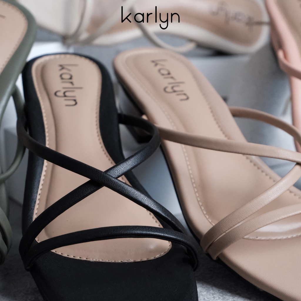 Karlyn Niki Sandal Heels Wanita 3cm