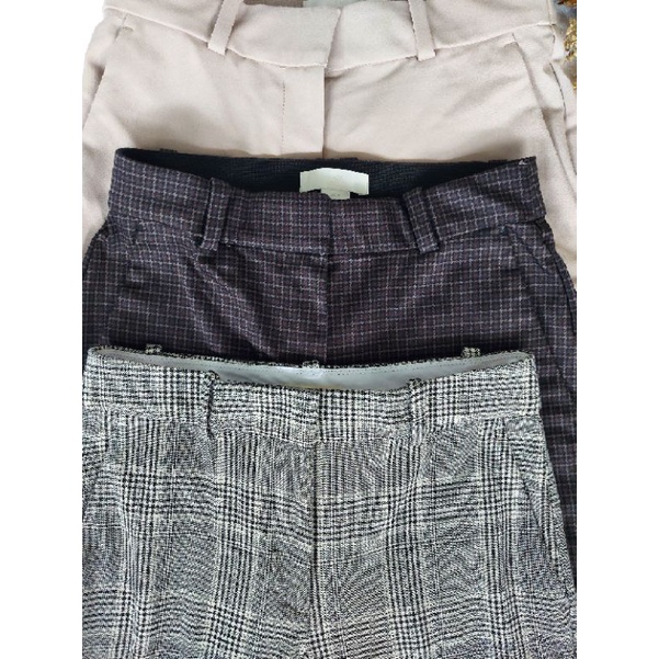 H*M CIGARETTE TROUSERS PANTS-CELANA KANTOR WANITA