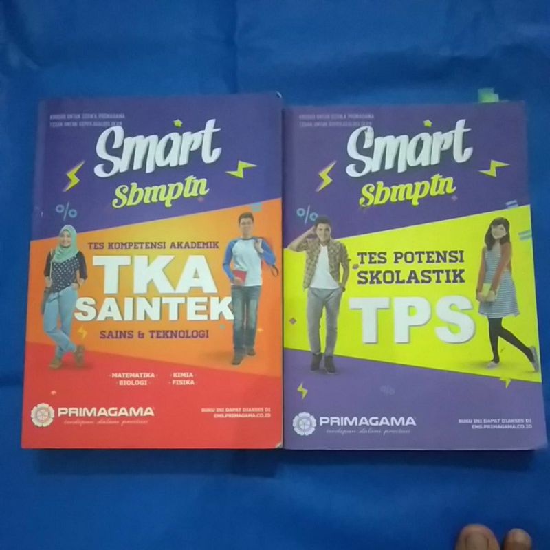 Buku bekas/Preloved Primagama Smart SBMPTN TKA Saintek, TPS 2019