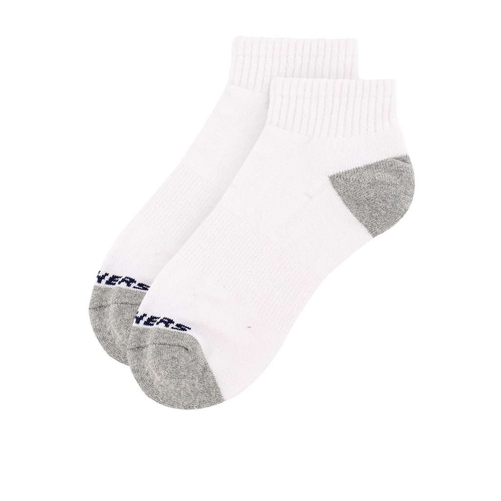 Kaos Kaki Skechers Quarter Sock White Original