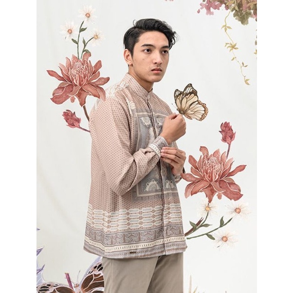 Abimana Shirt Powder Blue size L wearingklamby WK Klamby SALE HARBOLNAS 9.9