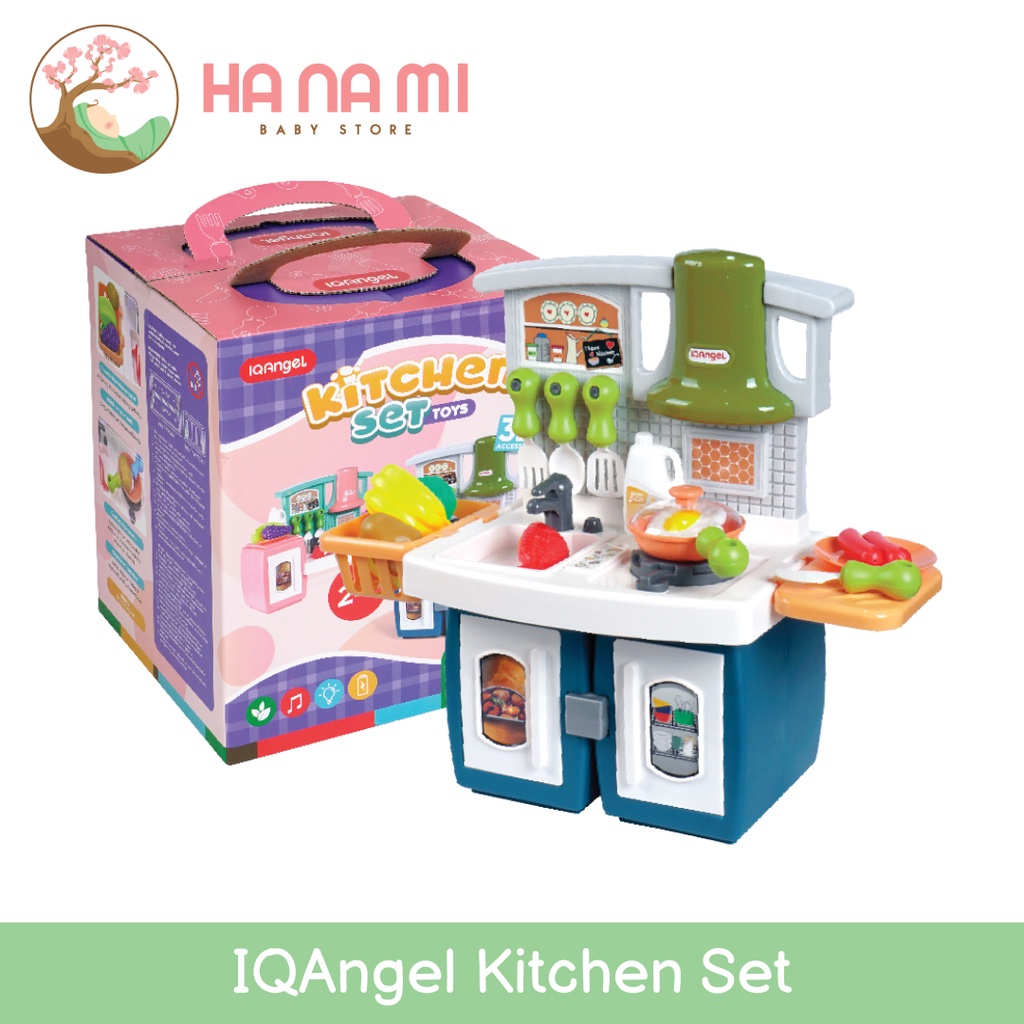 IQAngel Kitchen Set / Mainan Alat Masak-Masak