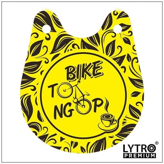 Bike Tag Sepeda - BIKE TO NGOPI - Gantungan Sadel Sepeda - Aksesoris Sepeda