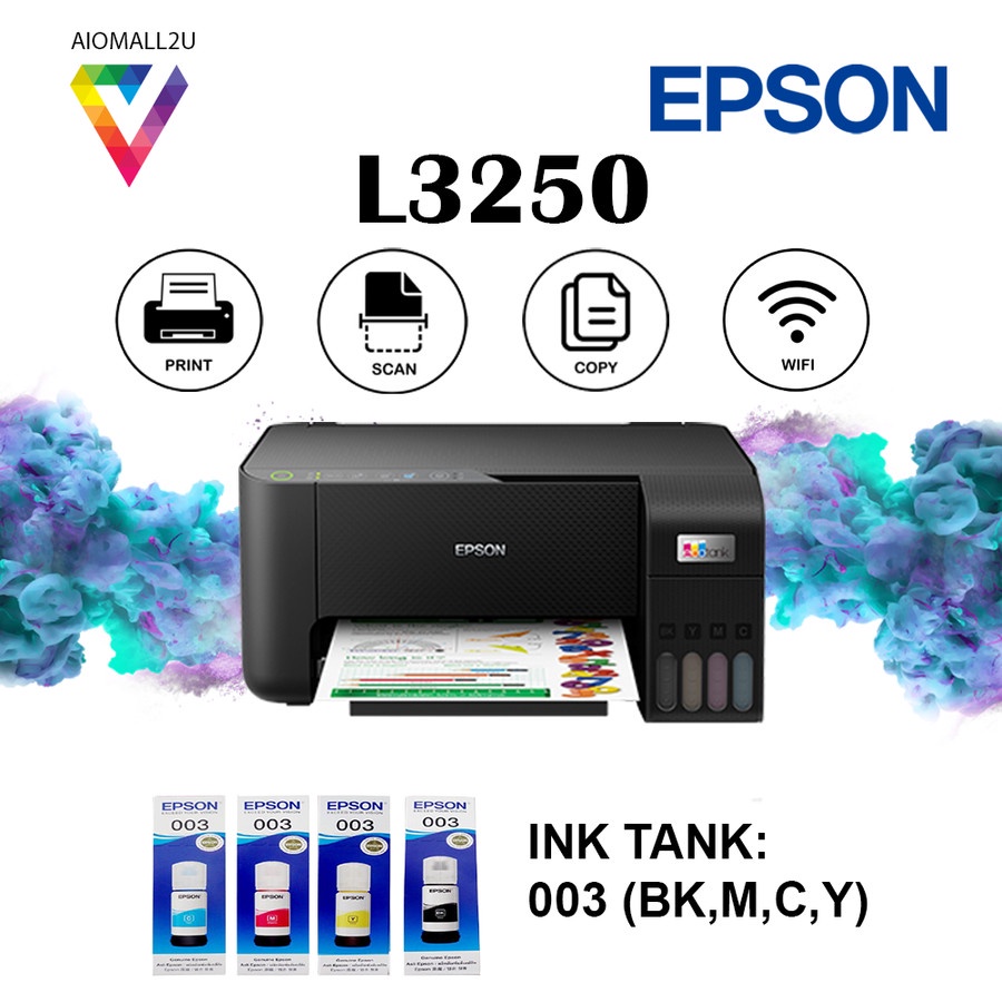 Jual Printer Epson L 3250 All In One Wireless L3250 Ink Tank Printer Wifi Indonesiashopee Indonesia 1660