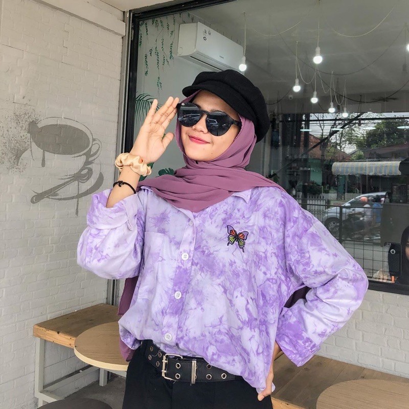 HL Lilac Oversize Mariposa (REALPICT)