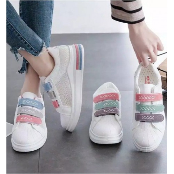 Sepatu Traveling Sneakers Wanita Converse Tanpa Tali KOREAN STYLE