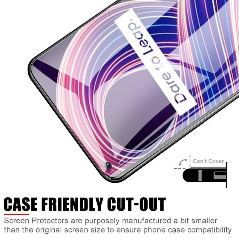 9D Full Protective Glass For Realme 6 7 8 Pro 6S 6i 7i Global 7 Asia Tempered Screen Protector on C3 C3i C11 C15 C21 Glass Film