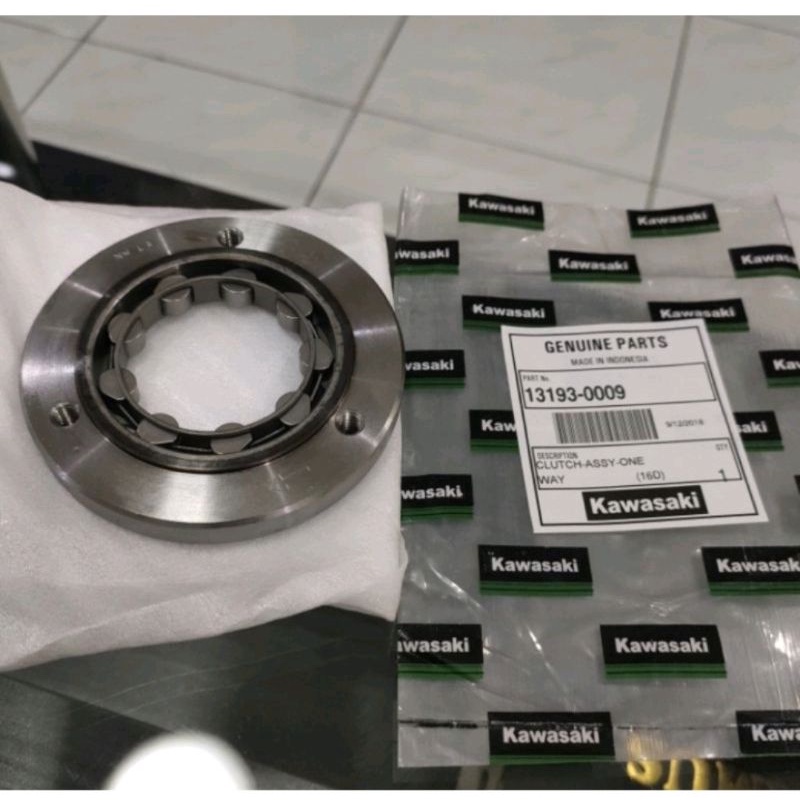 RUMAH PELOR STATER STARTER ONE WAY KLX 150 BF ASSY KAWASAKI ORI