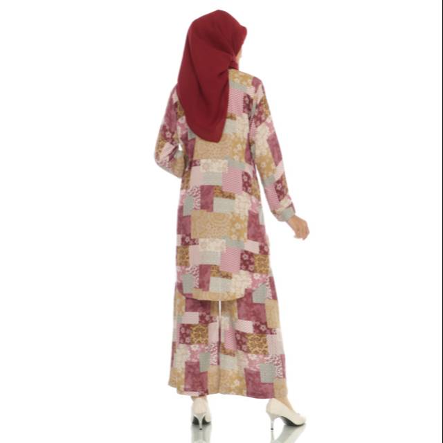 Stelan tunik + pants az-zahra katun rayon