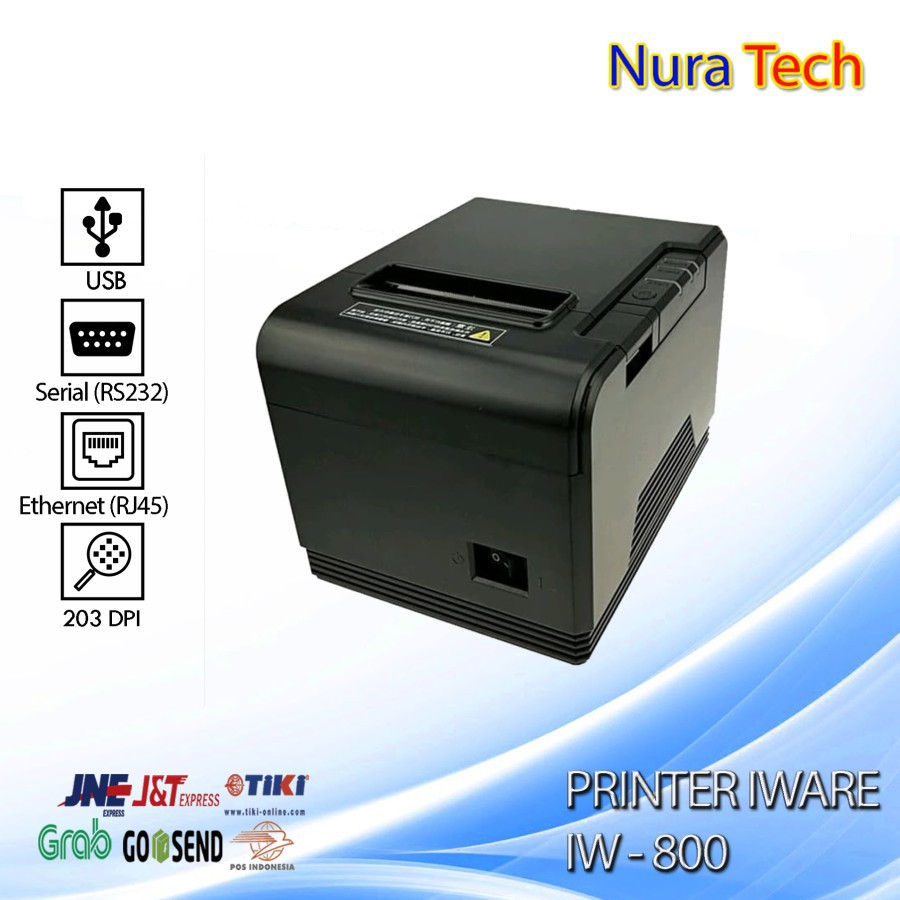 Printer Thermal 80 Iware IW 800 USE | Printer Thermal IWARE IW800 USE auto cutter