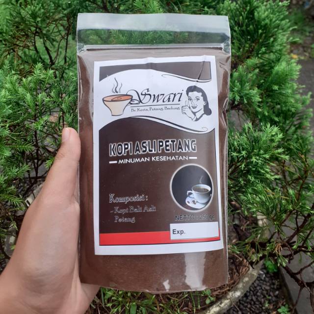 

Kopi Hitam Asli petang