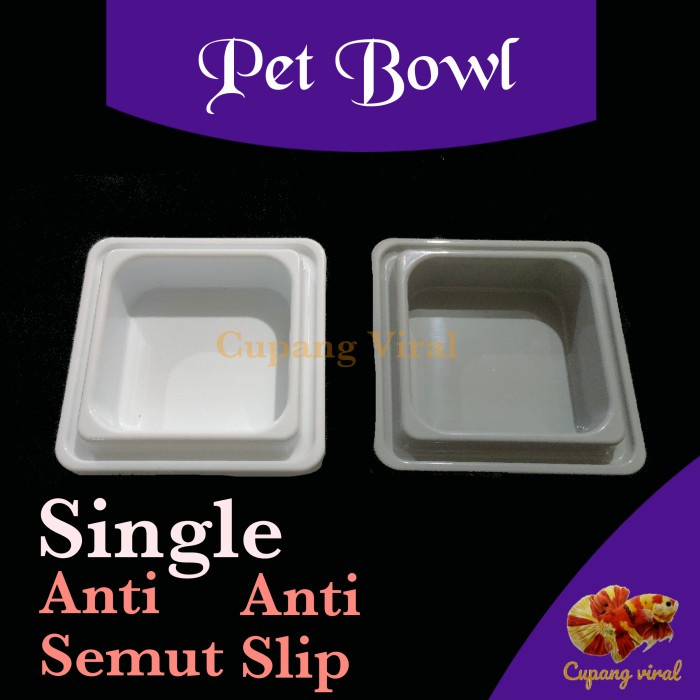 Arthacat - Pet Bowl Anti Semut Tempat Makan Kucing Anjing - SINGLE