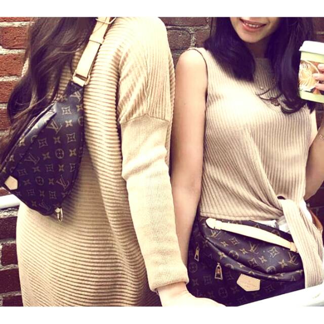 TAS LV BUMBAG MONOGRAM SEMI PREMIUM AAA
