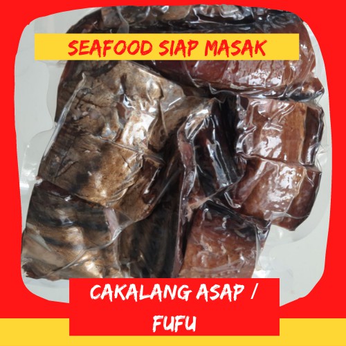 CAKALANG ASAP FUFU 250 GRAM GEPE DARI MANADO KEMASAN VAKUM UNTUK RABE SUWIR RICA PEDAS PAMPIS