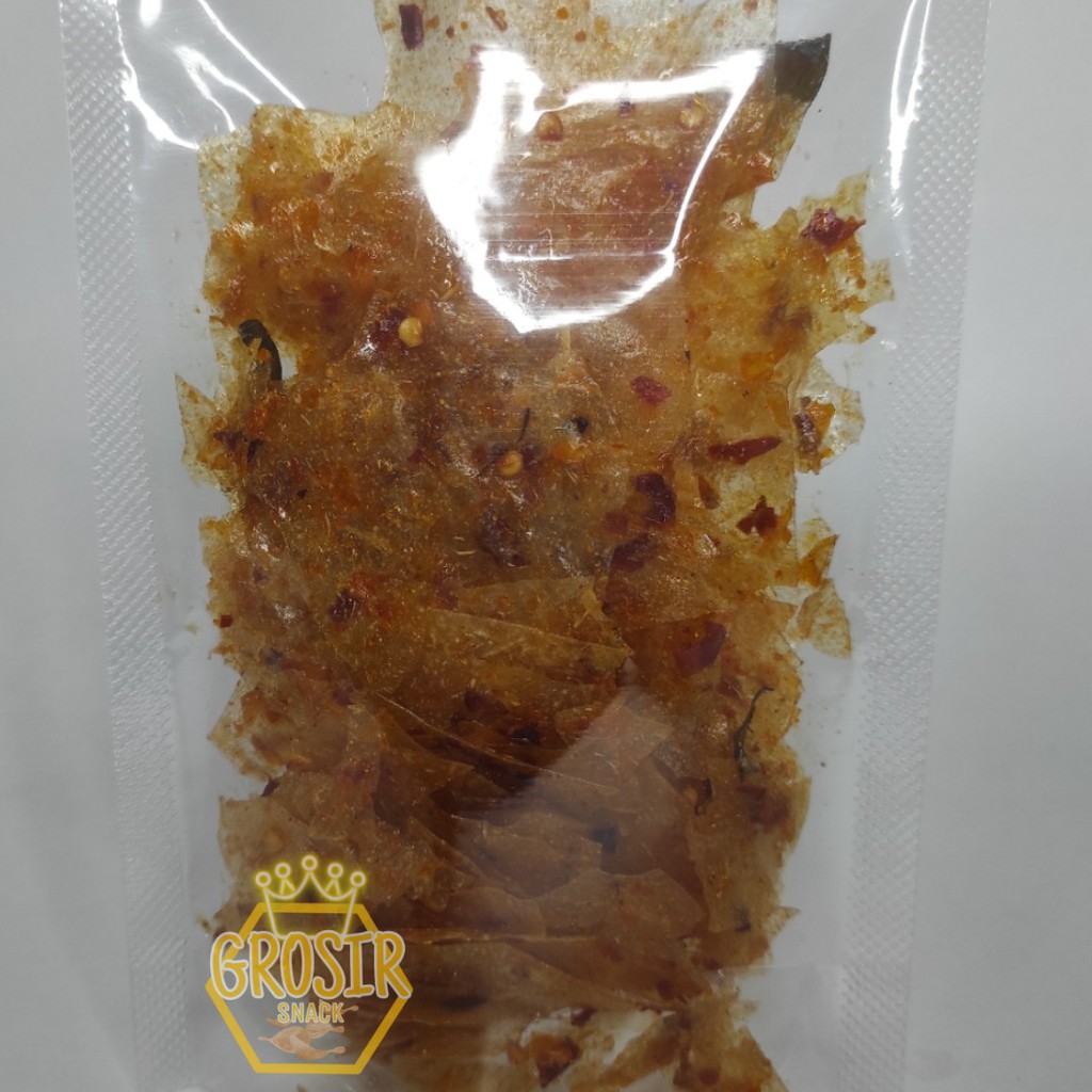 Keripik Kaca / Kripik Kaca / Kripca Beling 50gr Daun Jeruk Standing Pouch banyak pilihan rasa