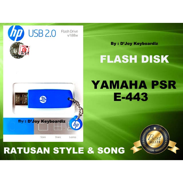 Style & Song YAMAHA PSR E-443