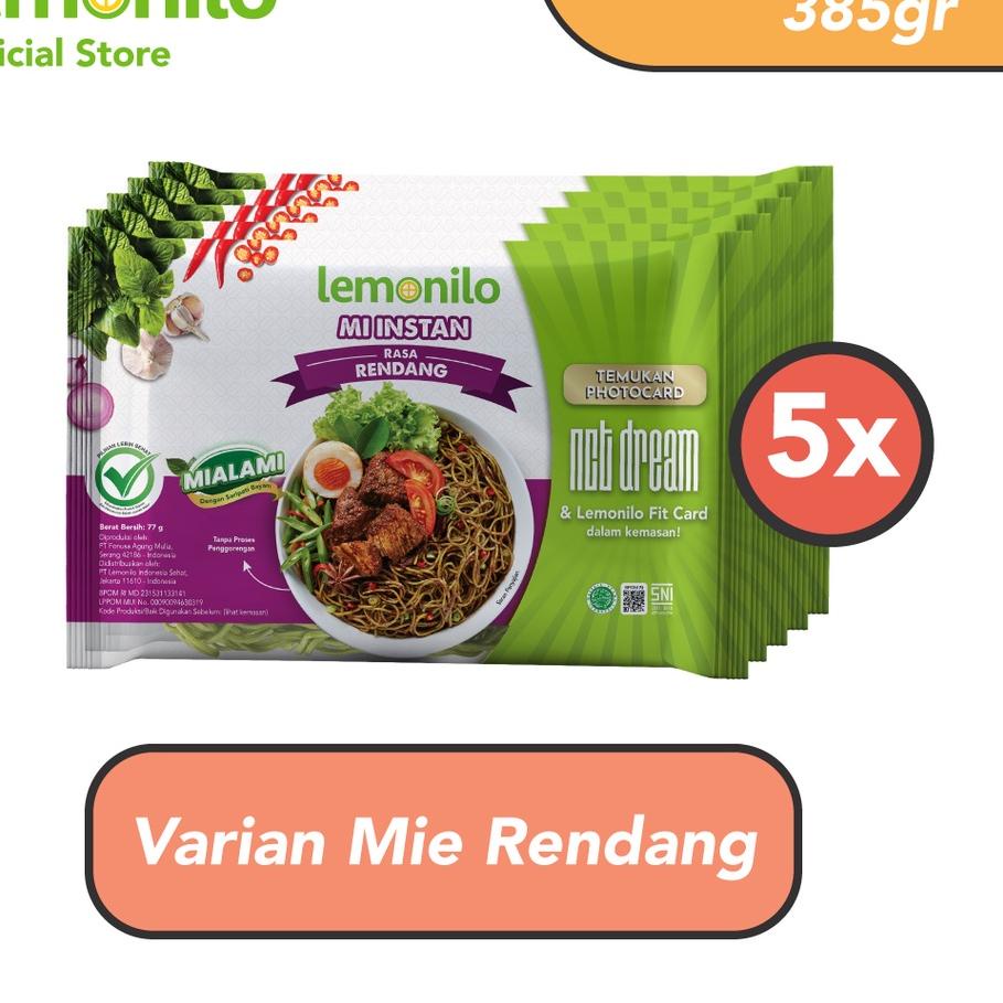

Pasti Ada 5 Pcs Lemonilo Mie Instan Spektarasa Rasa Rendang (Special Edition),,
