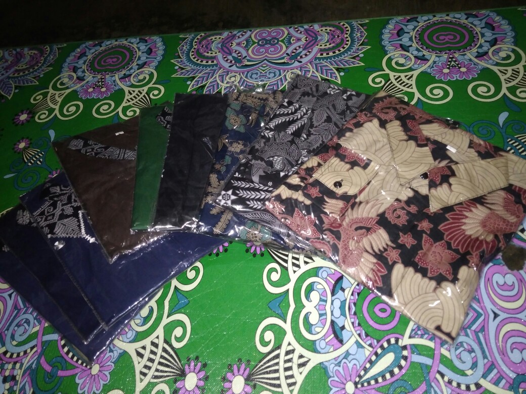 Jauhar Kemeja Batik Pria Slimfit Kualitas Distro M L Xl Xxl