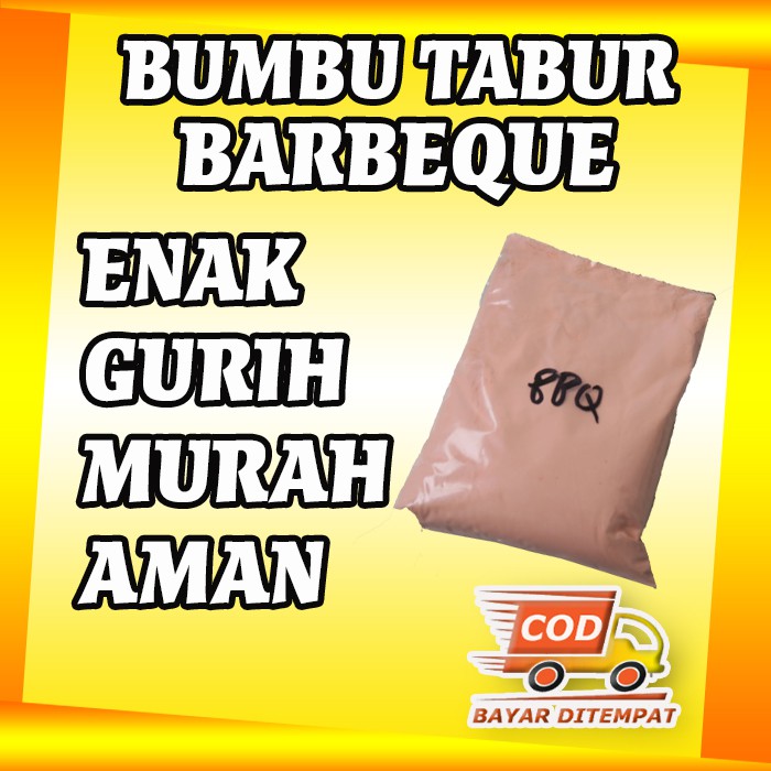 

Bumbu Tabur BBQ / Bumbu Rasa / Bumbu Tabur / Bumbu Tabur Aneka Rasa / BBQ / Barbeque / Bumbu / Snack