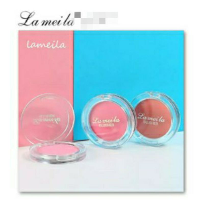 La#Blush On Palette Matte Anti Air dan Tahan Lama #3040