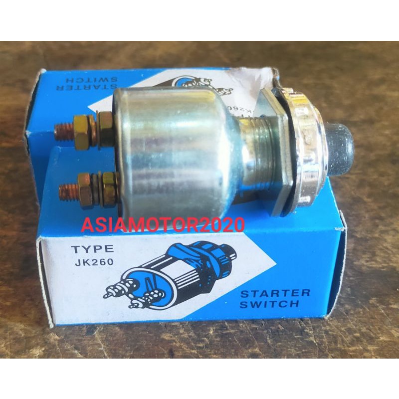 SAKLAR / SWITCH / TOMBOL UNTUK KLAKSON DAN STATER / STATER MOBIL DAN MOTOR UNIVERSAL JK 260