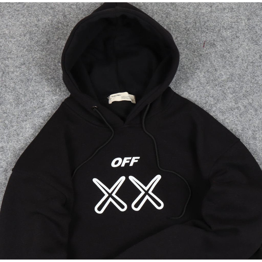 JAKET SWEATER HOODIE OFF X KAWS UNISEX PREMIUM QUALITY