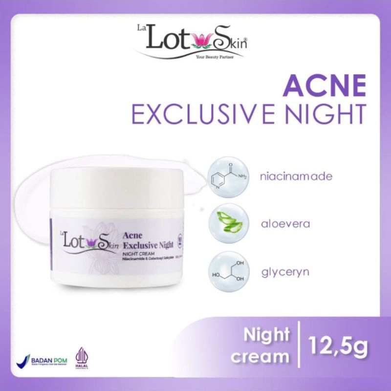 LaLotuskin Acne Exclusive Night New Formula