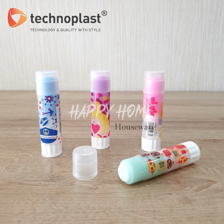 

WIGGLE GLUE STICK/LEM MOTIF ROBOT/CUP CAKE/NAUTICAL/RAINBOW 4 VARIAN