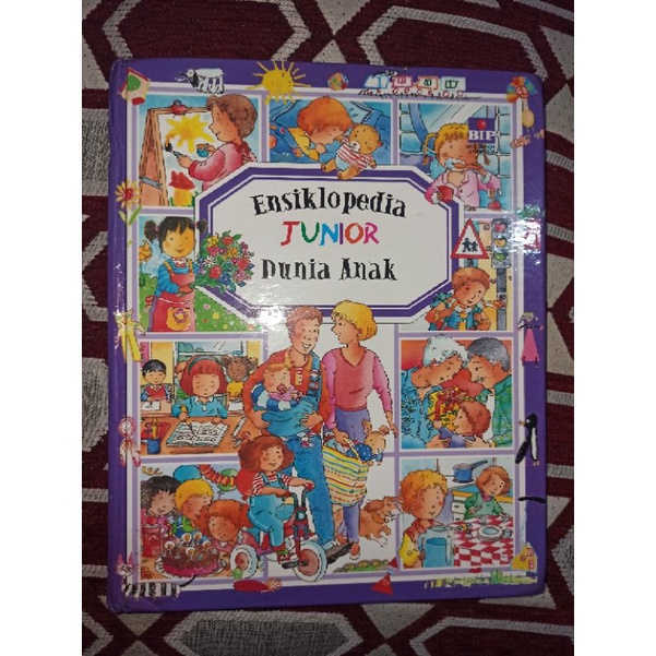 Buku pengetahuan anak - ensiklopedia junior DUNIA ANAK (preloved)