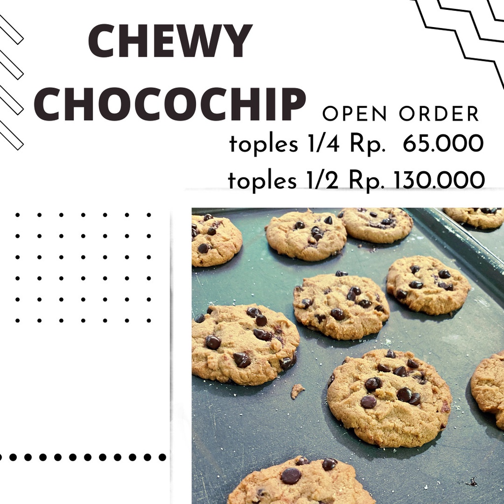 

Famous Chewy Chocochip Premium Cookies Homemade