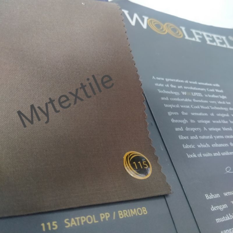 Woolfeel kain seragam SATPOL PP Maxistyle